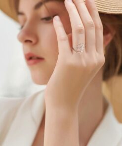Adjustable Divine Lotus Ring
