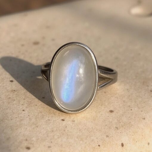Adjustable "Astral Sweetness" Moonstone Ring