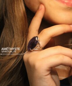Adjustable 'Vision' Natural Stone Ring