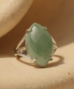 Adjustable 'Vision' Natural Stone Ring