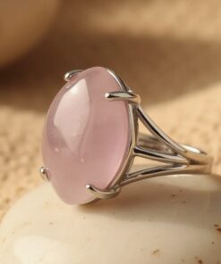 Adjustable 'Vision' Natural Stone Ring