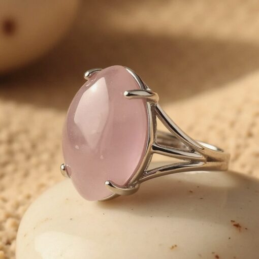 Adjustable 'Vision' Natural Stone Ring