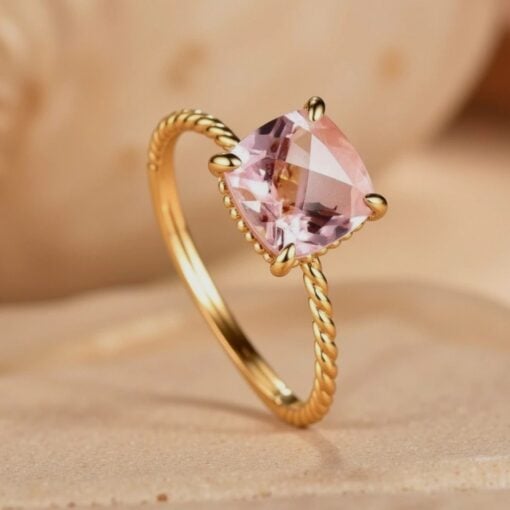 Adjustable "Soul of Stones" Ring in Natural Gemstones