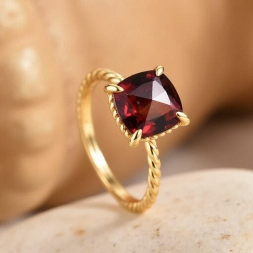 Adjustable "Soul of Stones" Ring in Natural Gemstones