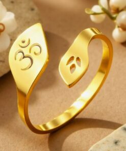 Adjustable OM Timeless Ring - Elegant Jewellery for Any Occasion