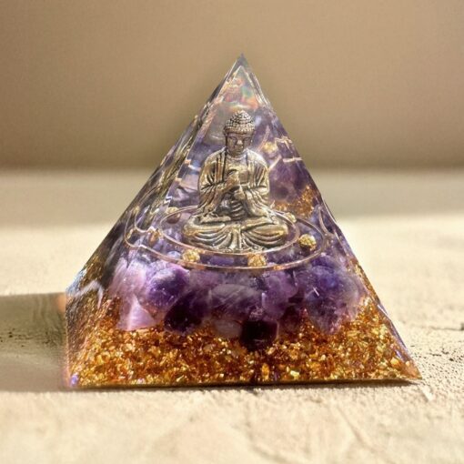 Orgonite "Inner Light" in Amethyst - Healing Crystal Energy Generator