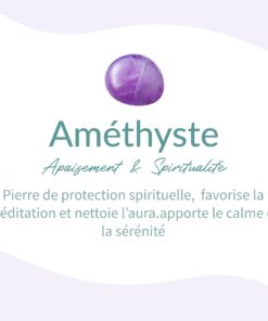 Amethyst Circle of Light Lamp