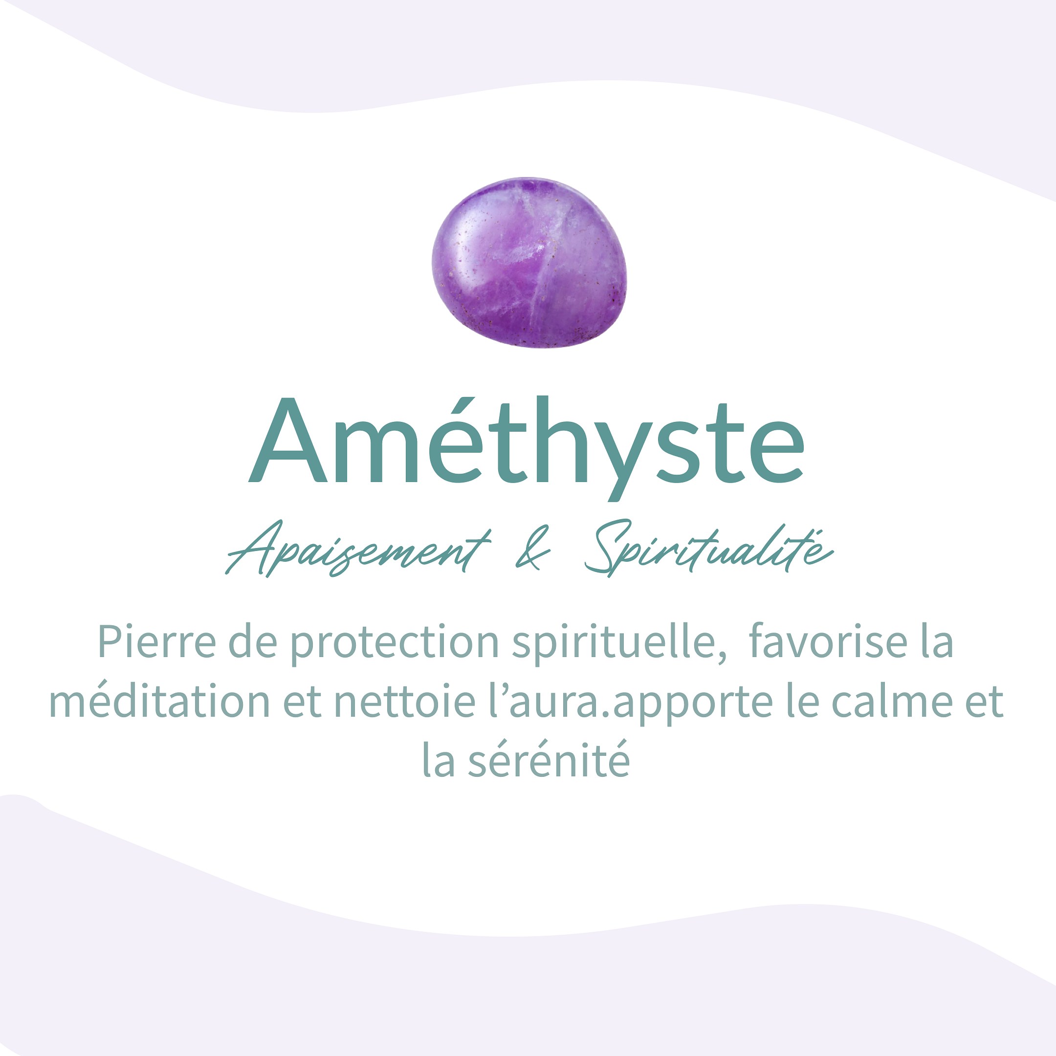 Amethyst Circle of Light Lamp