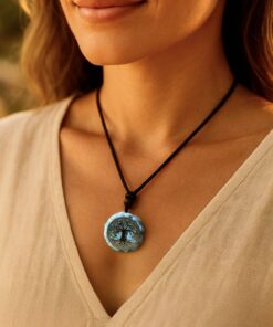 Anahata Turquoise Orgonite Pendant