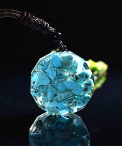 Anahata Turquoise Orgonite Pendant