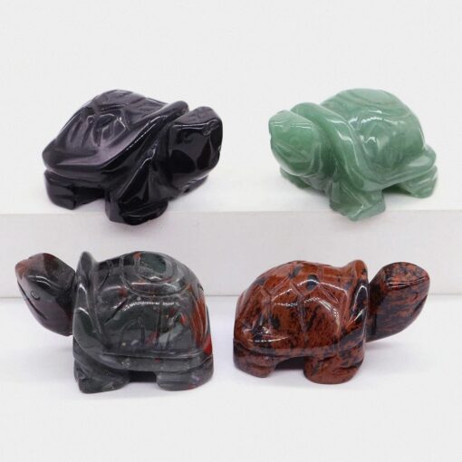Natural Stone Turtle Animal Totem