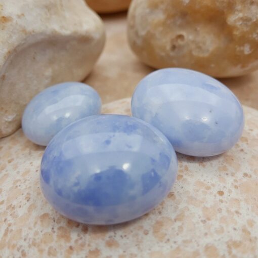 Blue Calcite Stone - Soothing Sleep