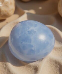 Blue Calcite Stone - Soothing Sleep