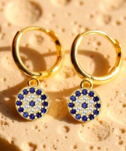 Blue Eye Protector Earrings