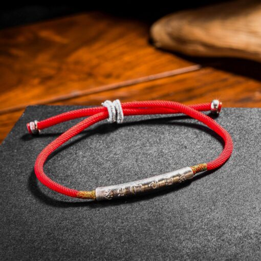 Buddhist Sacred Bracelet - Lucky Charm Mantra