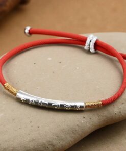 Buddhist Sacred Bracelet - Lucky Charm Mantra