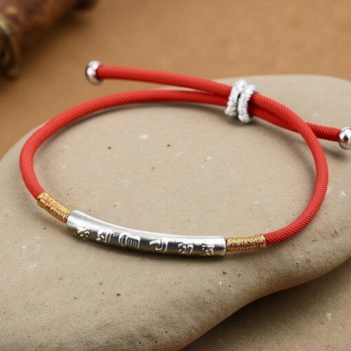 Buddhist Sacred Bracelet - Lucky Charm Mantra