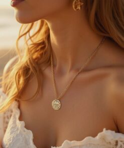 Gold Constellation Pendant - Zodiac Signs