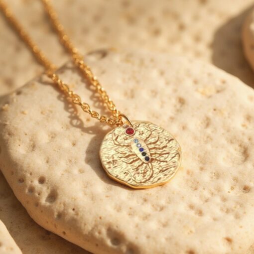 Gold Constellation Pendant - Zodiac Signs