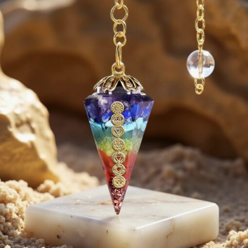 7 Chakra Divination Pendulum