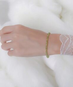 Refined Bracelet with Fine Natural Stones