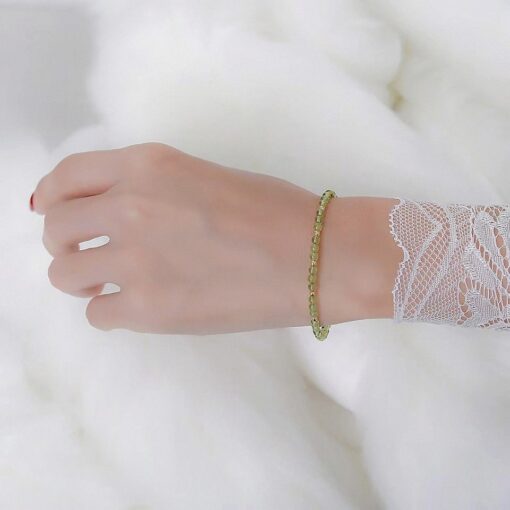 Refined Bracelet with Fine Natural Stones