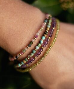 Refined Bracelet with Fine Natural Stones