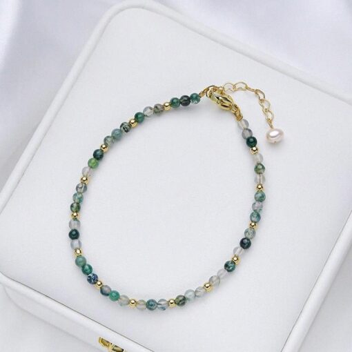 Refined Bracelet with Fine Natural Stones