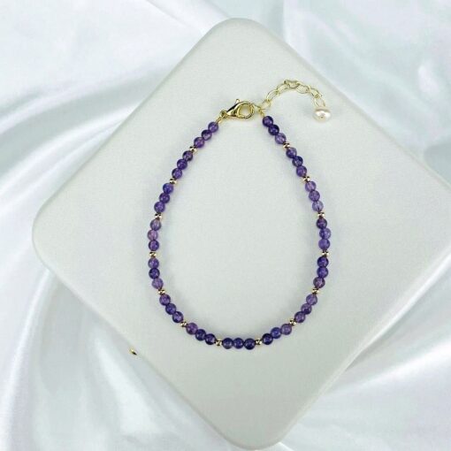 Refined Bracelet with Fine Natural Stones