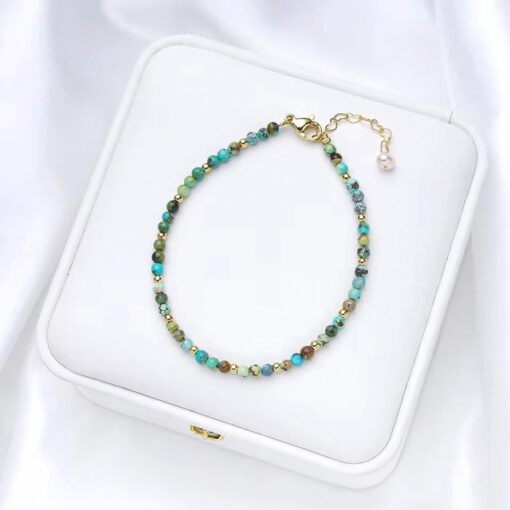 Refined Bracelet with Fine Natural Stones
