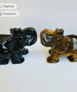 Tiger Eye or Obsidian
