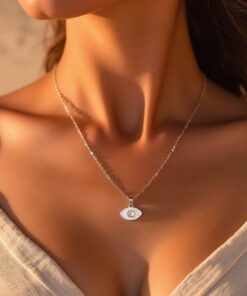 Light Eye Pendant - Evil Eye Protection