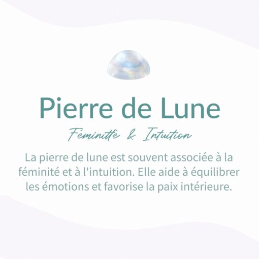 Premium "Feminine Energy" Bracelet in Labradorite, Moonstone & Kunzite