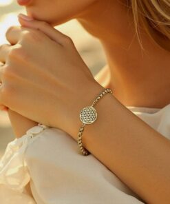 Fleur de Vie Bracelet - Meaningful Floral Design Jewelry