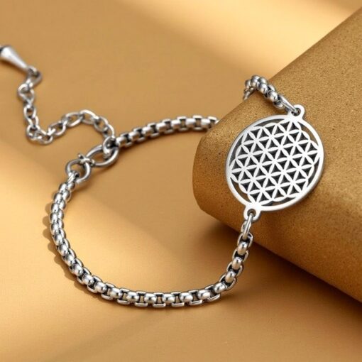 Fleur de Vie Bracelet - Meaningful Floral Design Jewelry