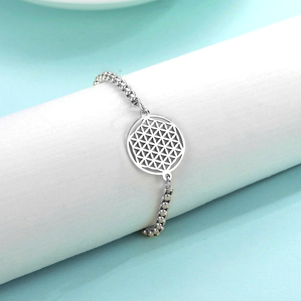 Fleur de Vie Bracelet - Meaningful Floral Design Jewelry