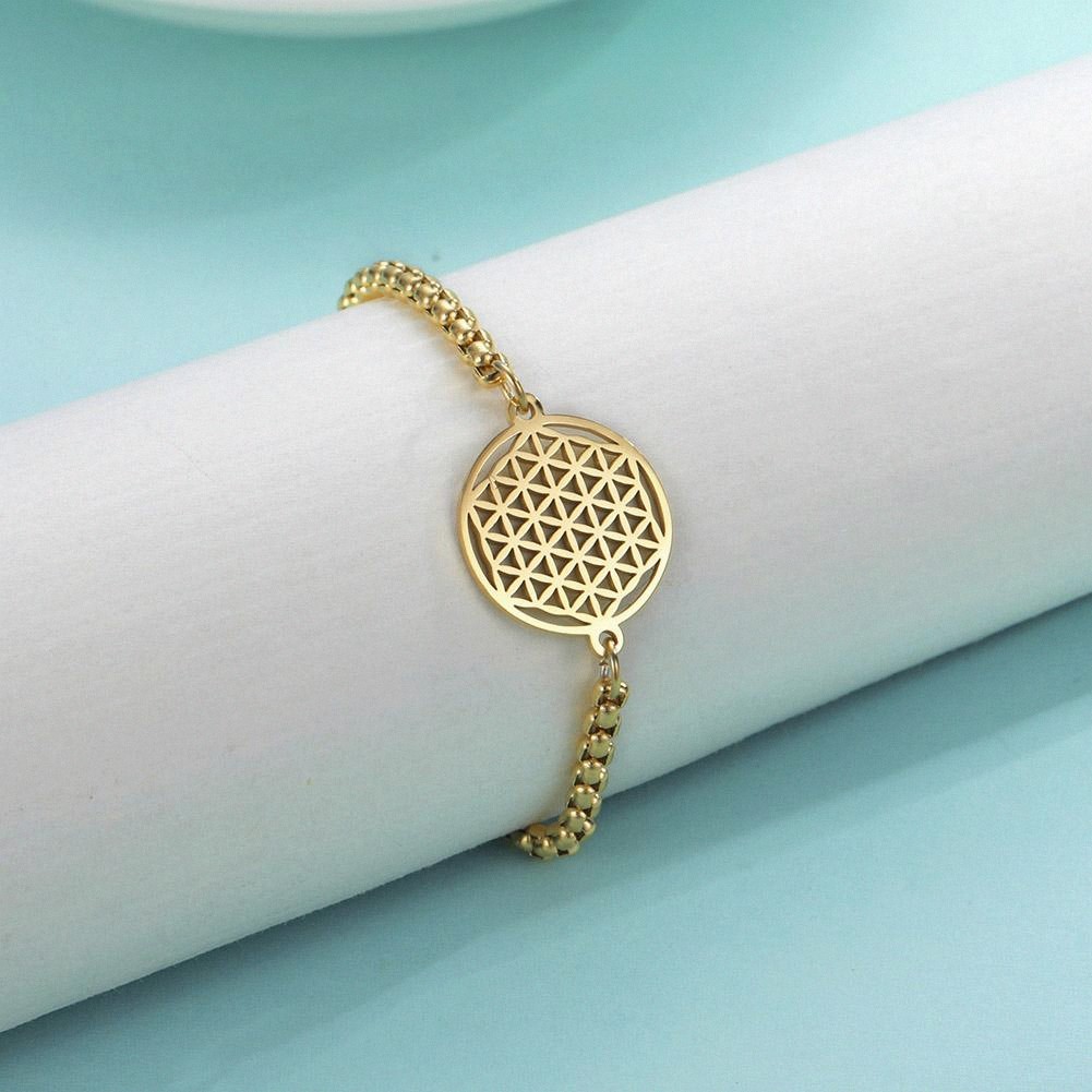 Fleur de Vie Bracelet - Meaningful Floral Design Jewelry