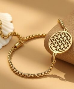 Fleur de Vie Bracelet - Meaningful Floral Design Jewelry