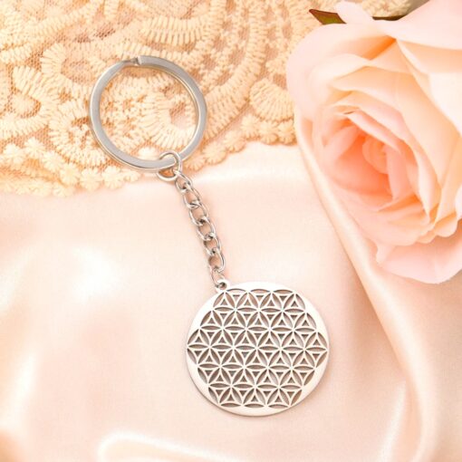 Flower of Life Keychain
