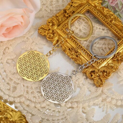 Flower of Life Keychain