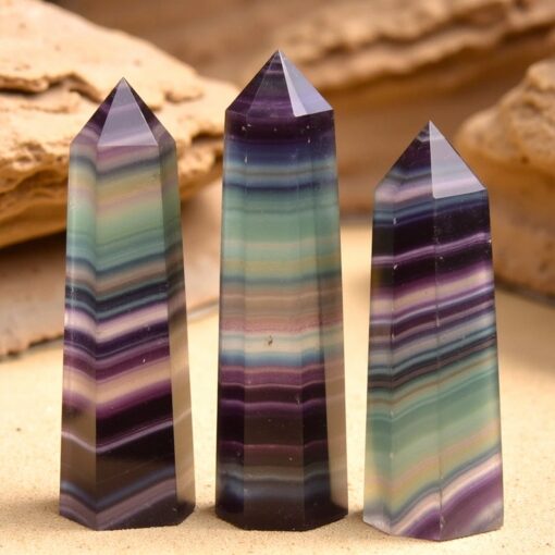 Positive Energy Point in Fluorite