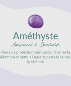 Aura of Peace Amethyst Ring