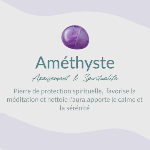Aura of Peace Amethyst Ring