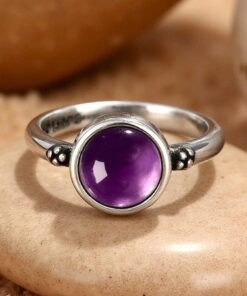 Aura of Peace Amethyst Ring