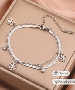 Enchanted Clover Bracelet - Gold/Silver