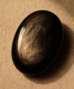 Golden Obsidian 'Protection & Abundance' Stone