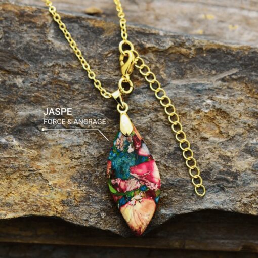 Harlequin Jasper Pendant