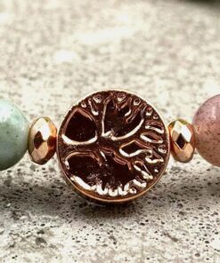 Inner Balance Bracelet in Indian Agate