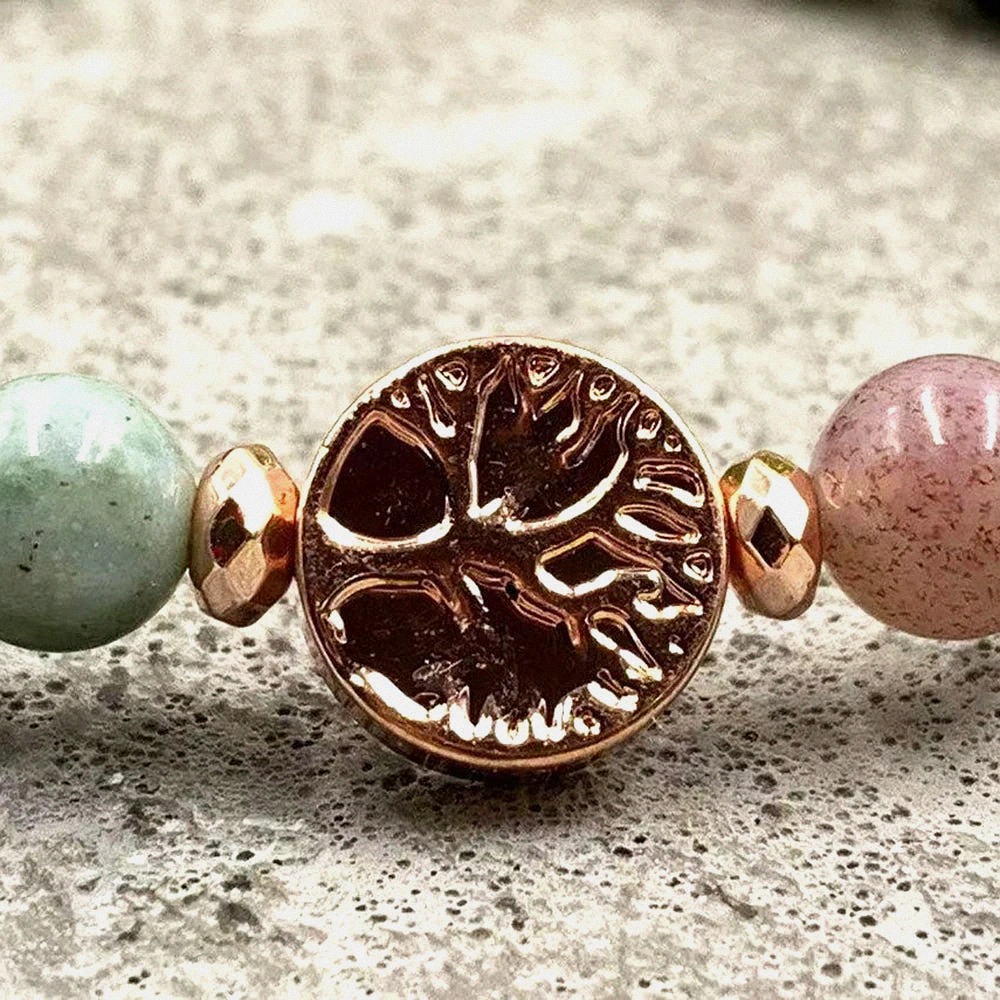 Inner Balance Bracelet in Indian Agate