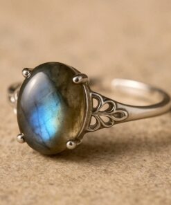 Amara Labradorite & Silver Ring